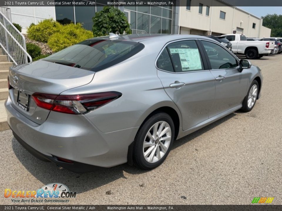 2021 Toyota Camry LE Celestial Silver Metallic / Ash Photo #9