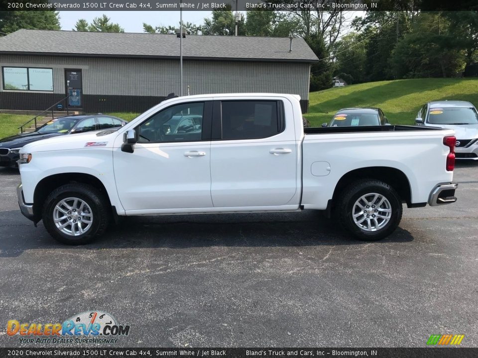 2020 Chevrolet Silverado 1500 LT Crew Cab 4x4 Summit White / Jet Black Photo #1