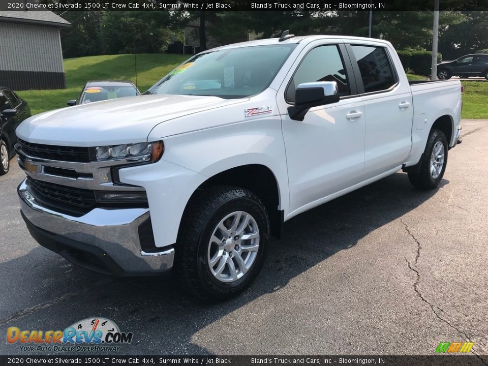 2020 Chevrolet Silverado 1500 LT Crew Cab 4x4 Summit White / Jet Black Photo #2