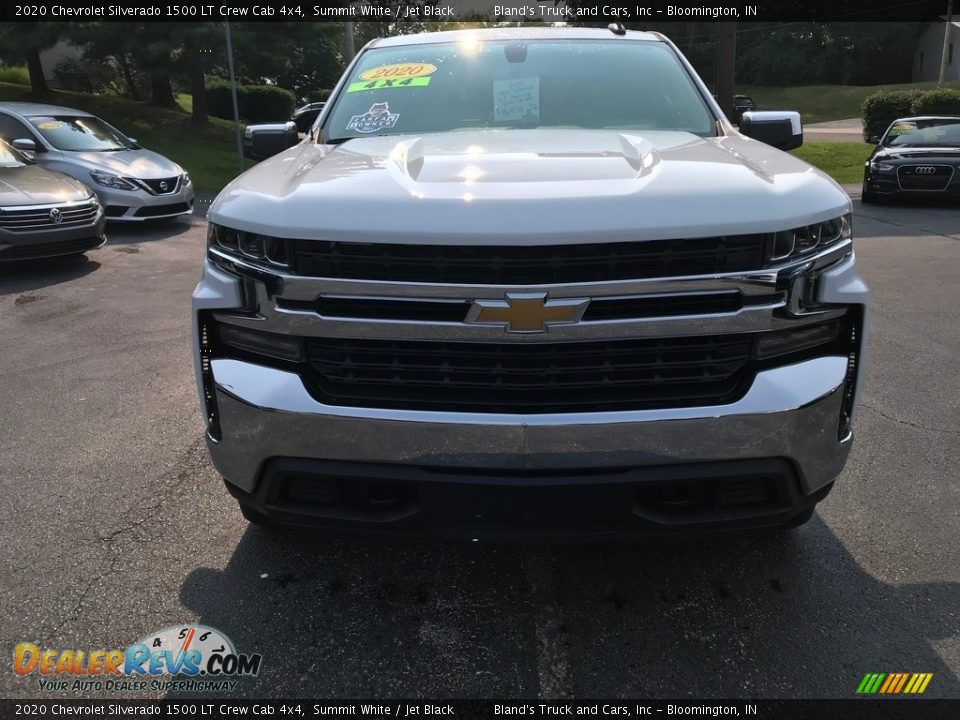 2020 Chevrolet Silverado 1500 LT Crew Cab 4x4 Summit White / Jet Black Photo #3