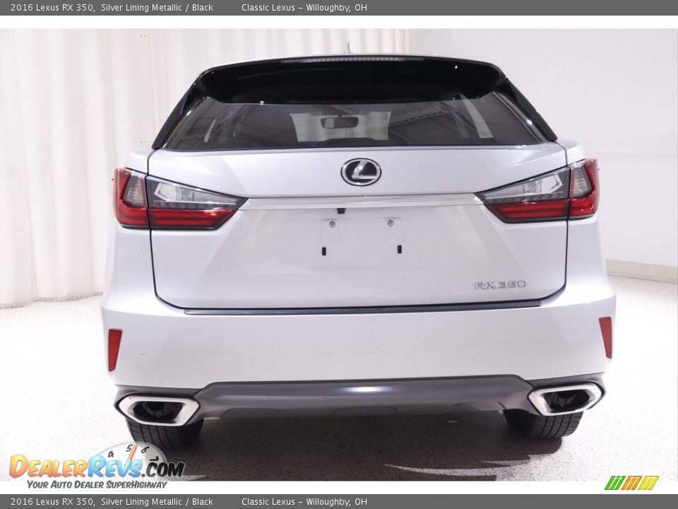 2016 Lexus RX 350 Silver Lining Metallic / Black Photo #19