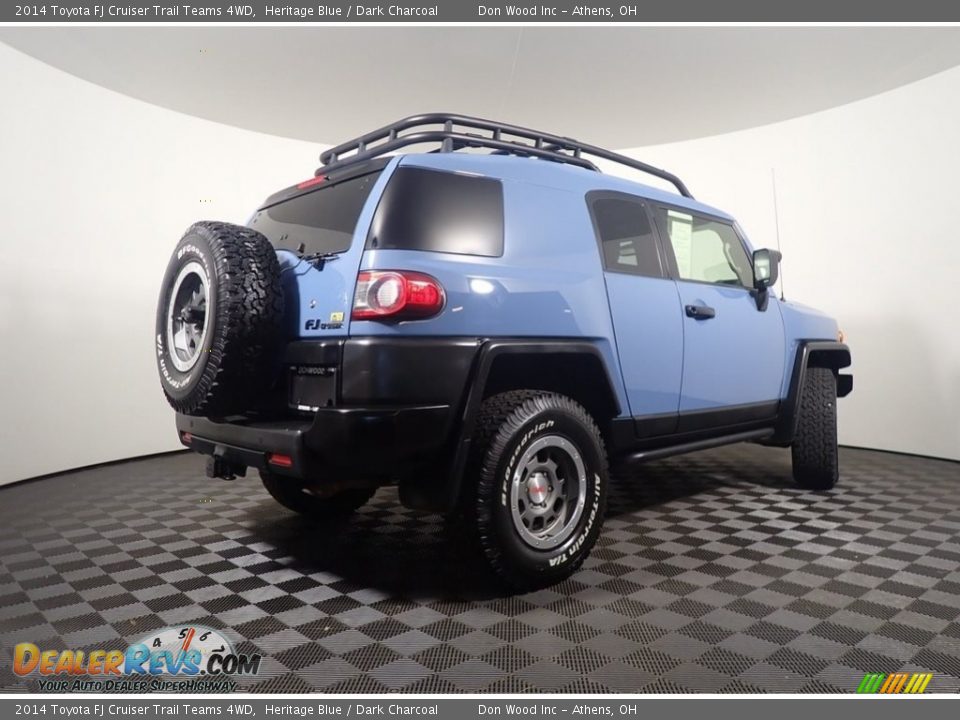 2014 Toyota FJ Cruiser Trail Teams 4WD Heritage Blue / Dark Charcoal Photo #15