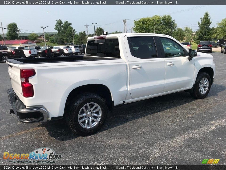 2020 Chevrolet Silverado 1500 LT Crew Cab 4x4 Summit White / Jet Black Photo #6