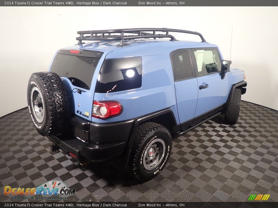 2014 Toyota FJ Cruiser Trail Teams 4WD Heritage Blue / Dark Charcoal Photo #16