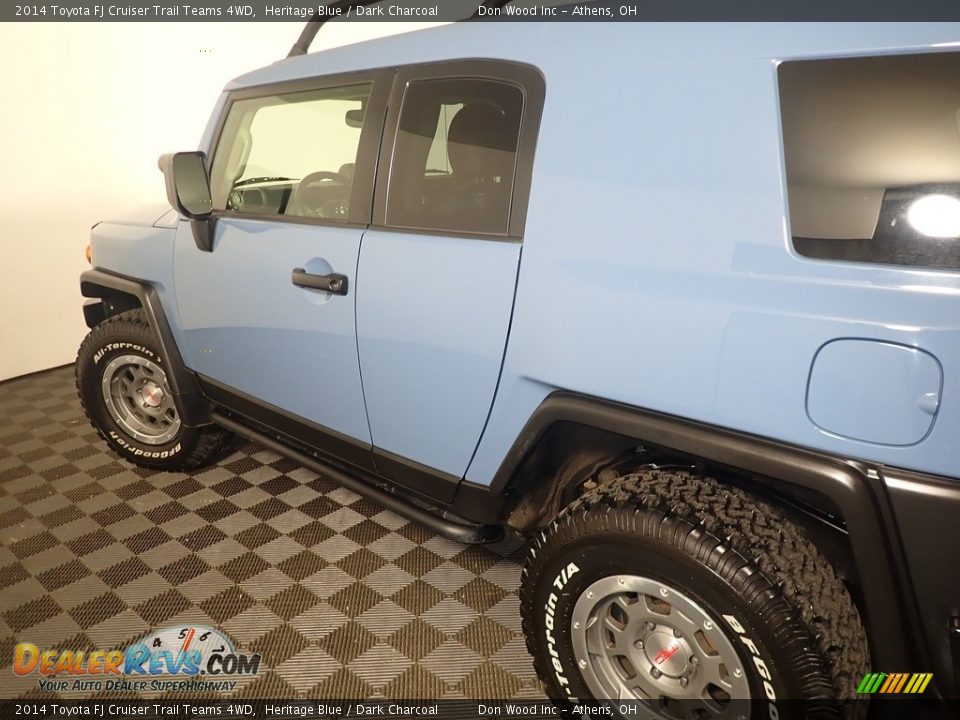 2014 Toyota FJ Cruiser Trail Teams 4WD Heritage Blue / Dark Charcoal Photo #17