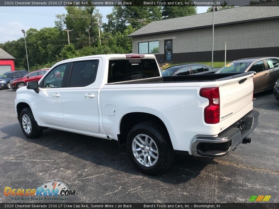 2020 Chevrolet Silverado 1500 LT Crew Cab 4x4 Summit White / Jet Black Photo #8