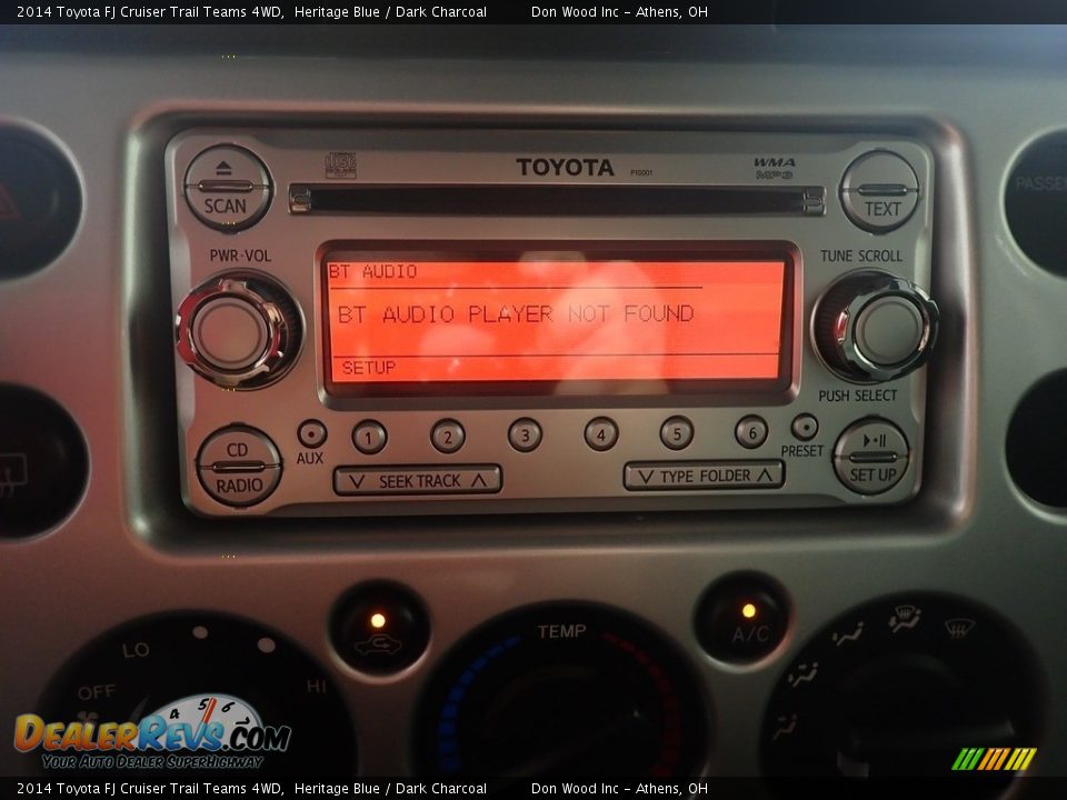 2014 Toyota FJ Cruiser Trail Teams 4WD Heritage Blue / Dark Charcoal Photo #25