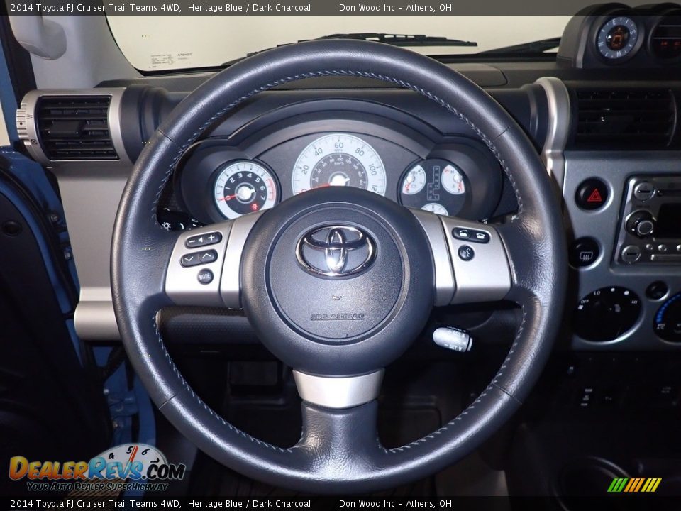 2014 Toyota FJ Cruiser Trail Teams 4WD Steering Wheel Photo #26