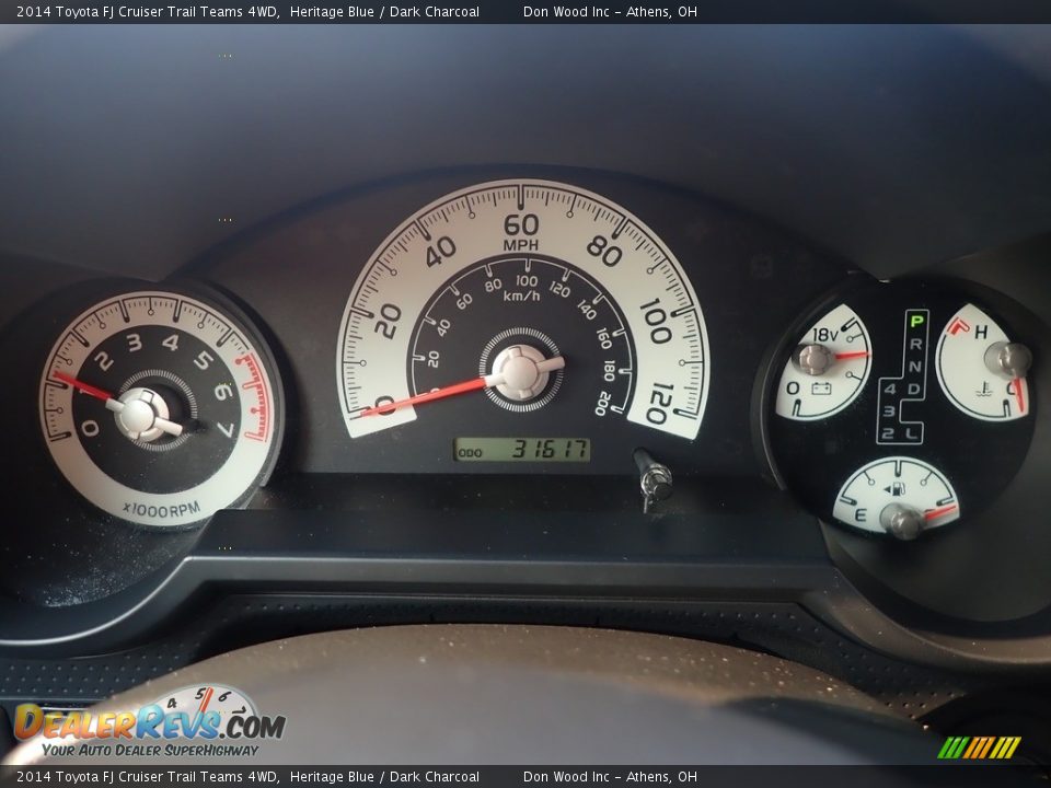 2014 Toyota FJ Cruiser Trail Teams 4WD Gauges Photo #27