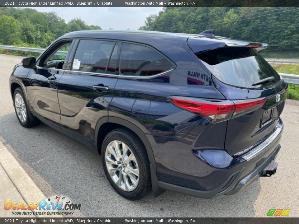 2021 Toyota Highlander Limited AWD Blueprint / Graphite Photo #2