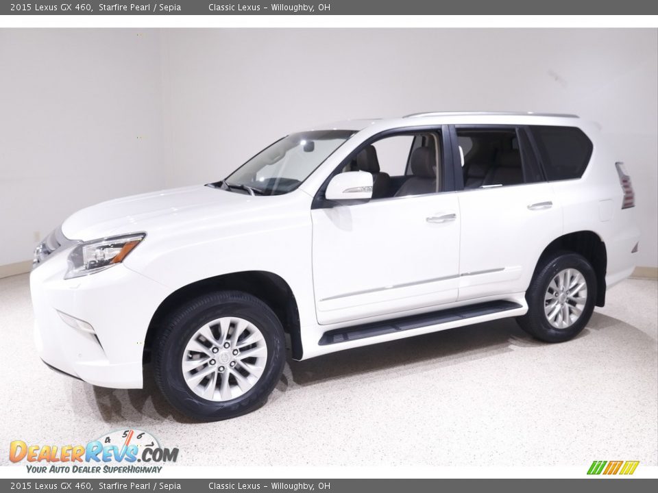 2015 Lexus GX 460 Starfire Pearl / Sepia Photo #3