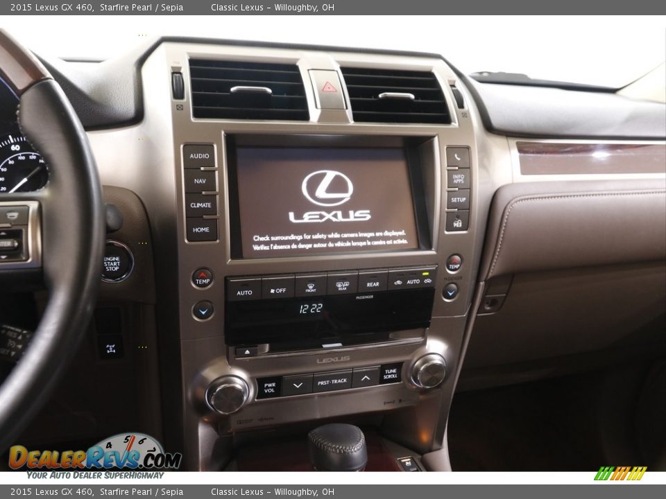 2015 Lexus GX 460 Starfire Pearl / Sepia Photo #9