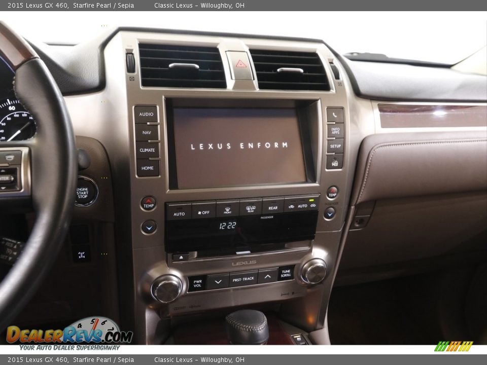 2015 Lexus GX 460 Starfire Pearl / Sepia Photo #10