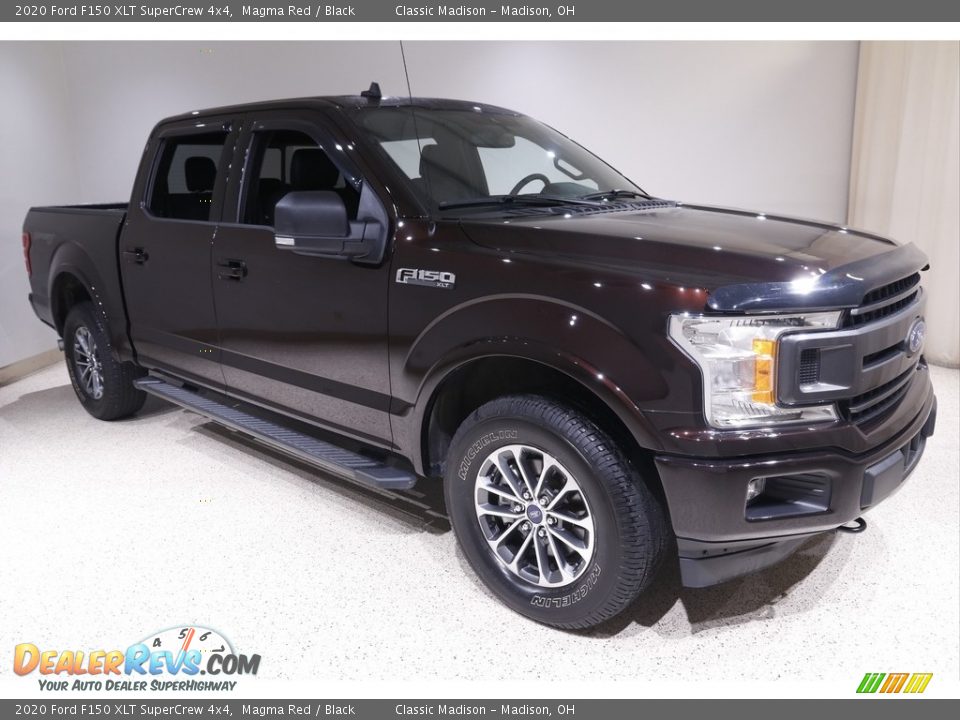 2020 Ford F150 XLT SuperCrew 4x4 Magma Red / Black Photo #1