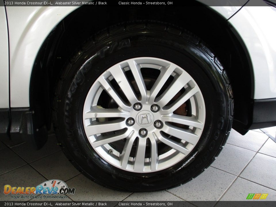 2013 Honda Crosstour EX-L Alabaster Silver Metallic / Black Photo #5