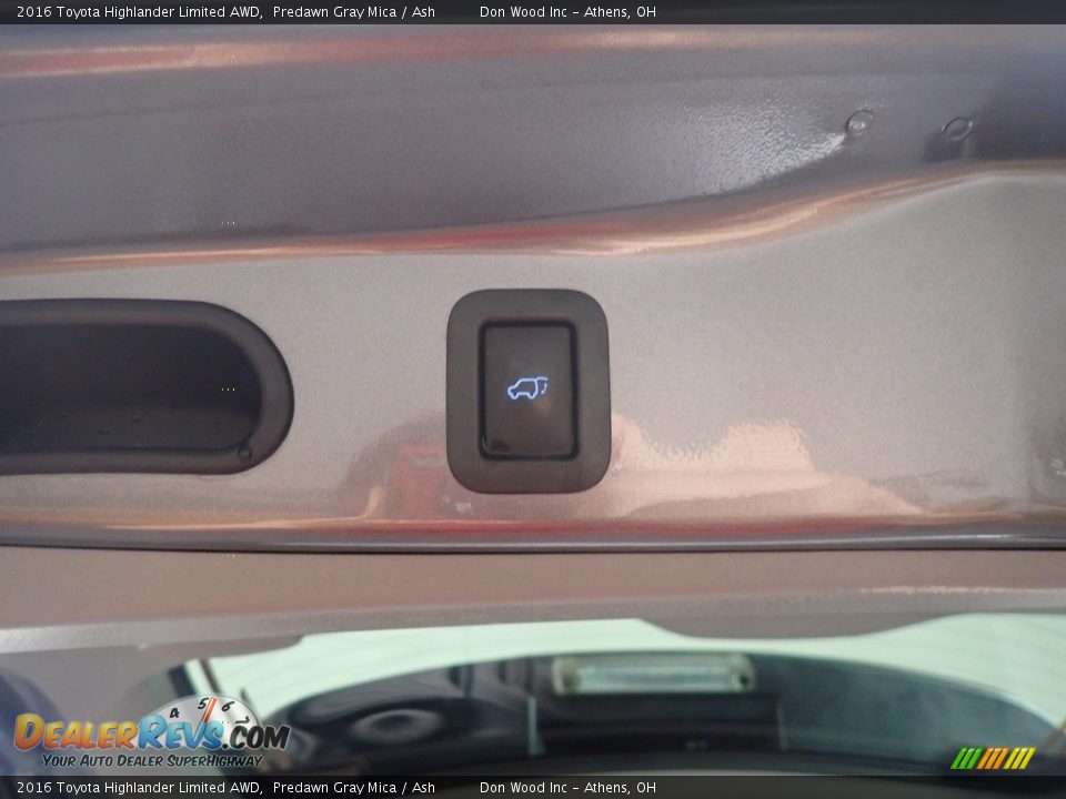 2016 Toyota Highlander Limited AWD Predawn Gray Mica / Ash Photo #18