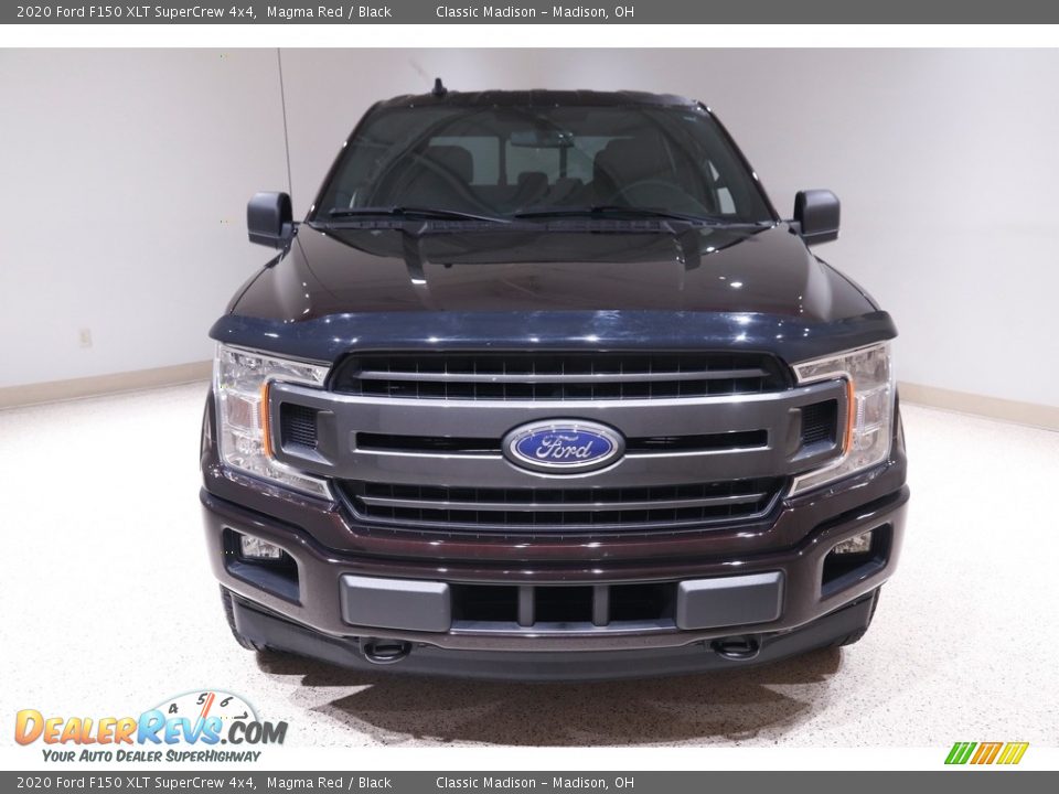 2020 Ford F150 XLT SuperCrew 4x4 Magma Red / Black Photo #2
