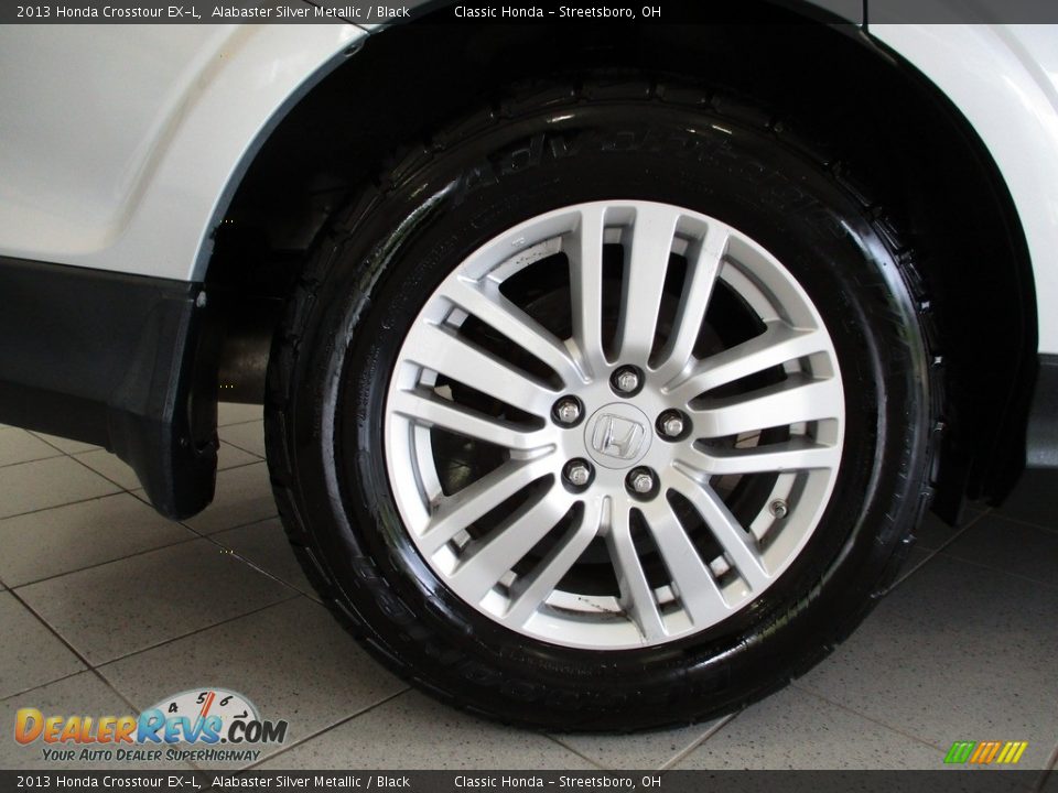 2013 Honda Crosstour EX-L Alabaster Silver Metallic / Black Photo #6