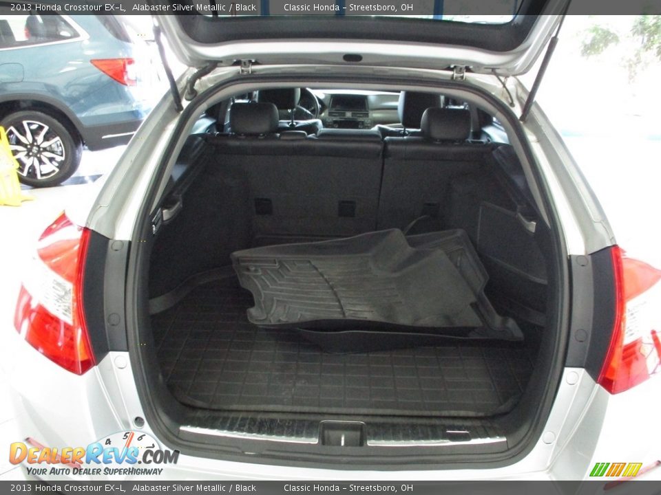 2013 Honda Crosstour EX-L Alabaster Silver Metallic / Black Photo #12