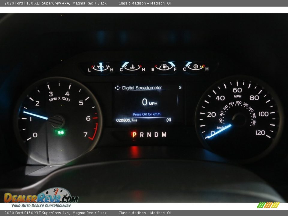 2020 Ford F150 XLT SuperCrew 4x4 Magma Red / Black Photo #9