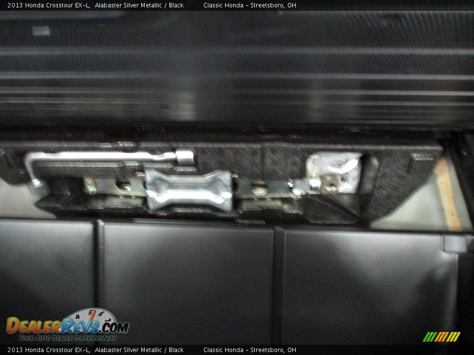 2013 Honda Crosstour EX-L Alabaster Silver Metallic / Black Photo #13