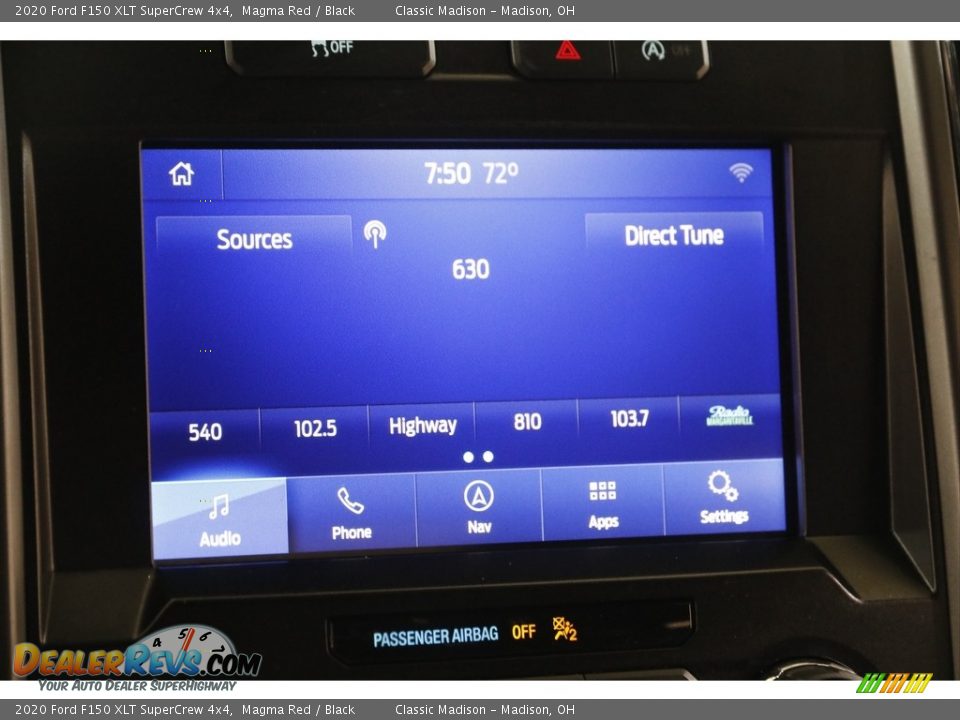 2020 Ford F150 XLT SuperCrew 4x4 Magma Red / Black Photo #11
