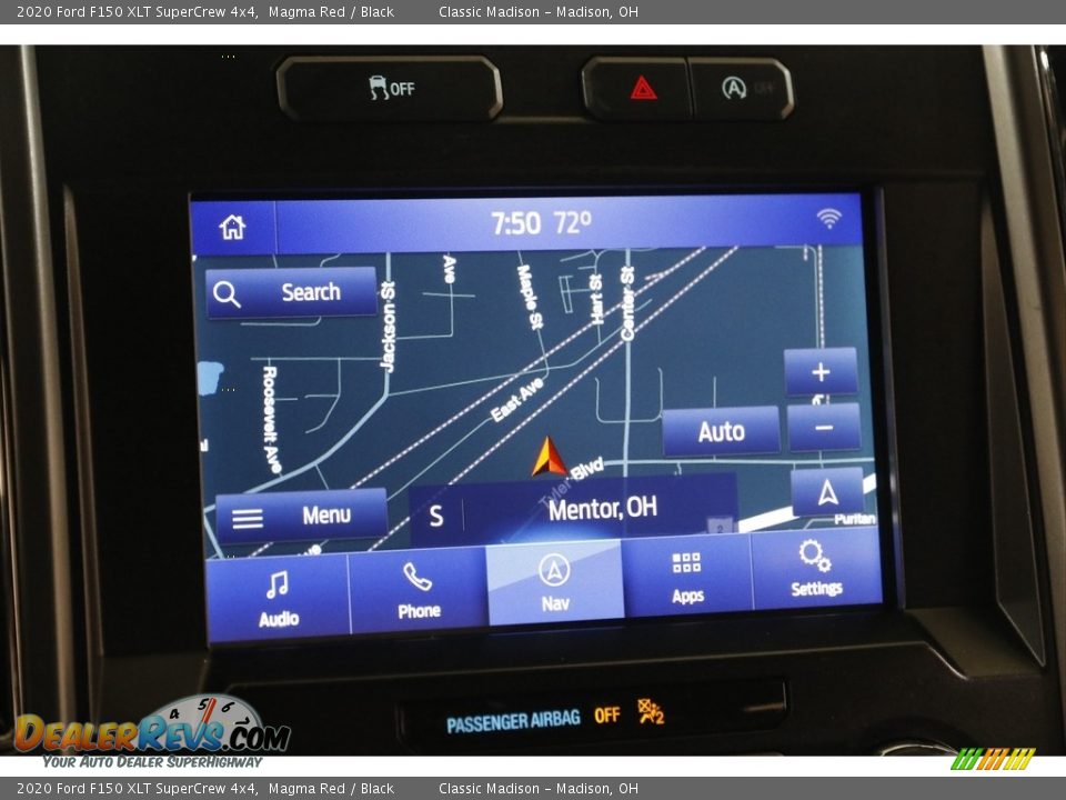 2020 Ford F150 XLT SuperCrew 4x4 Magma Red / Black Photo #13