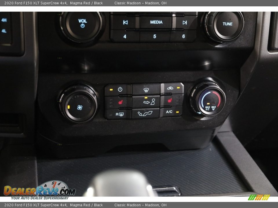 2020 Ford F150 XLT SuperCrew 4x4 Magma Red / Black Photo #14