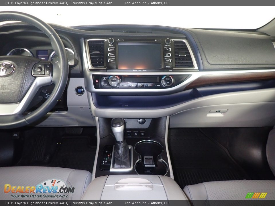 2016 Toyota Highlander Limited AWD Predawn Gray Mica / Ash Photo #30