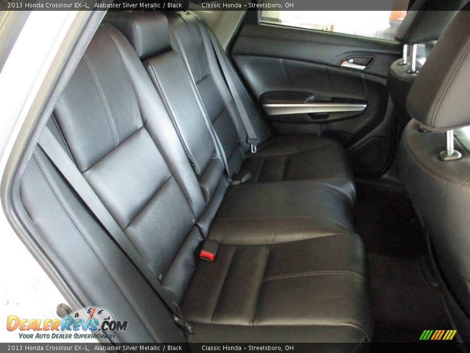 2013 Honda Crosstour EX-L Alabaster Silver Metallic / Black Photo #19