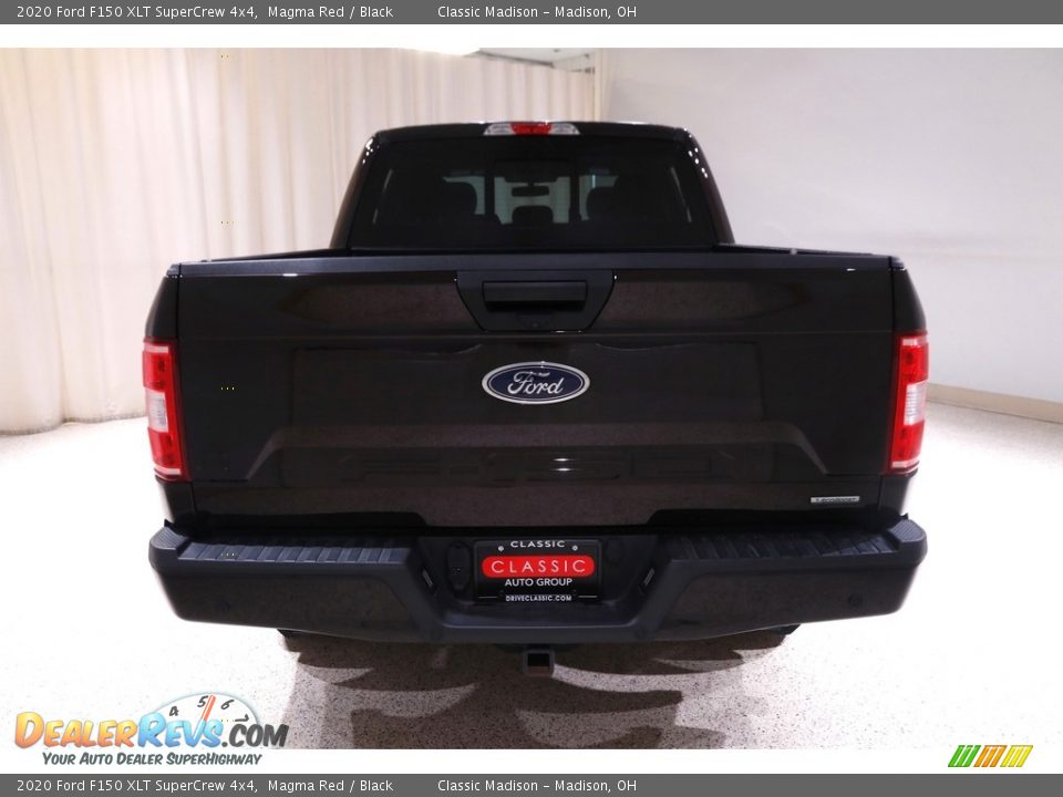 2020 Ford F150 XLT SuperCrew 4x4 Magma Red / Black Photo #20