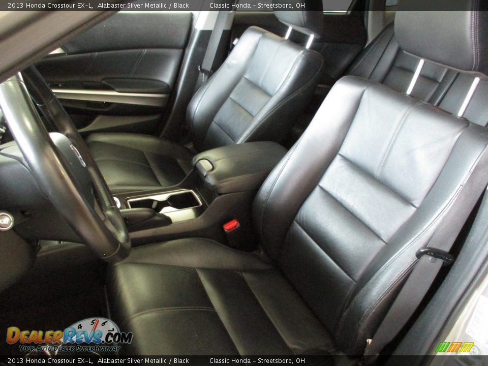 2013 Honda Crosstour EX-L Alabaster Silver Metallic / Black Photo #24