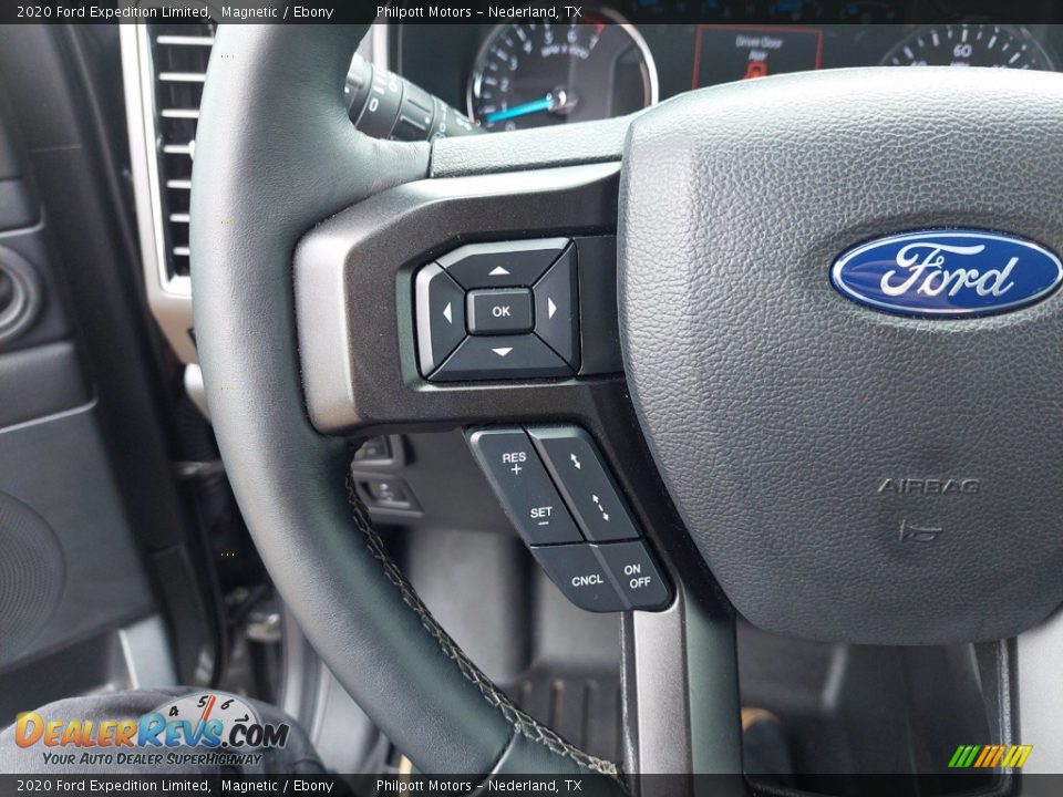 2020 Ford Expedition Limited Magnetic / Ebony Photo #16