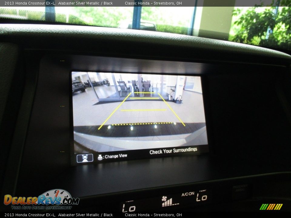 2013 Honda Crosstour EX-L Alabaster Silver Metallic / Black Photo #31