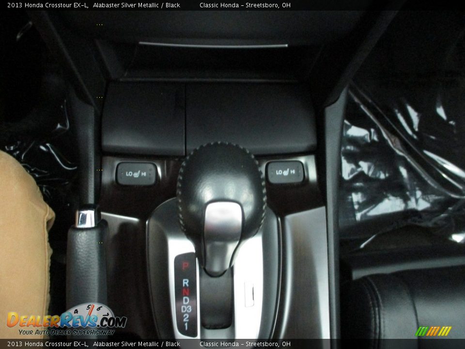 2013 Honda Crosstour EX-L Alabaster Silver Metallic / Black Photo #35