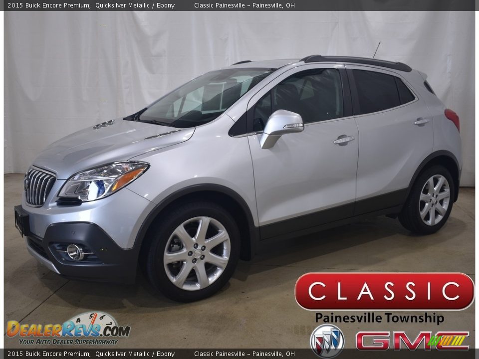 2015 Buick Encore Premium Quicksilver Metallic / Ebony Photo #1