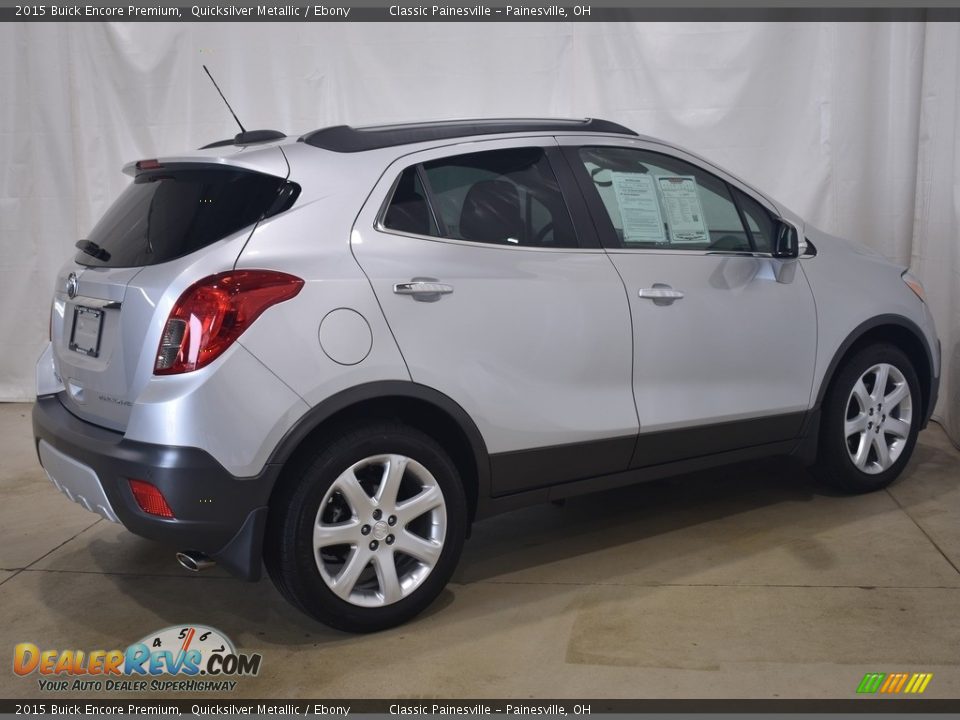 2015 Buick Encore Premium Quicksilver Metallic / Ebony Photo #2