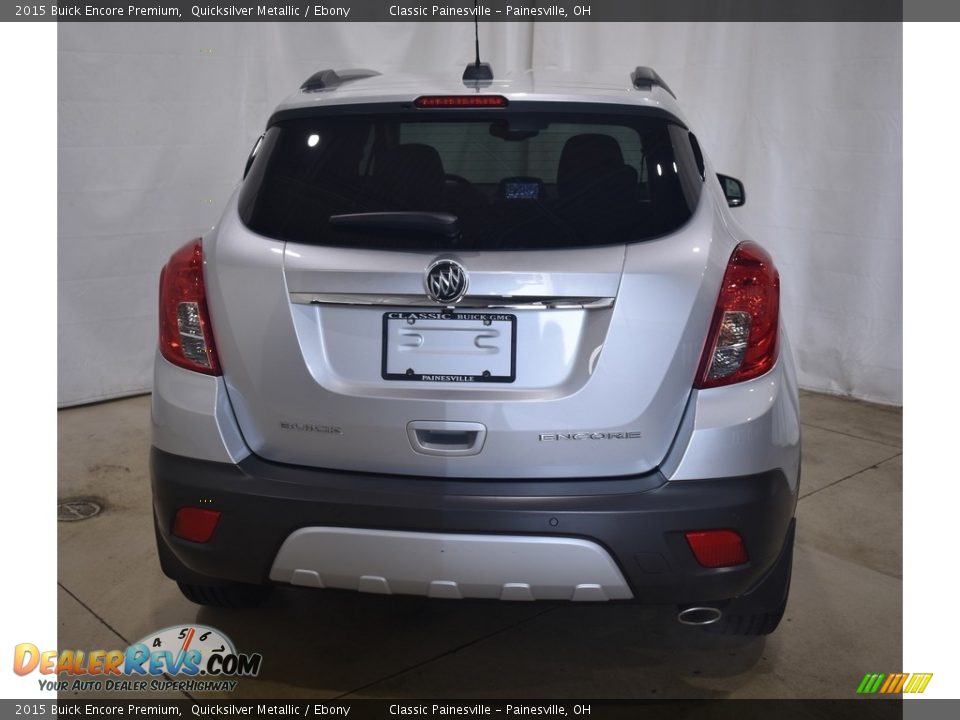 2015 Buick Encore Premium Quicksilver Metallic / Ebony Photo #3