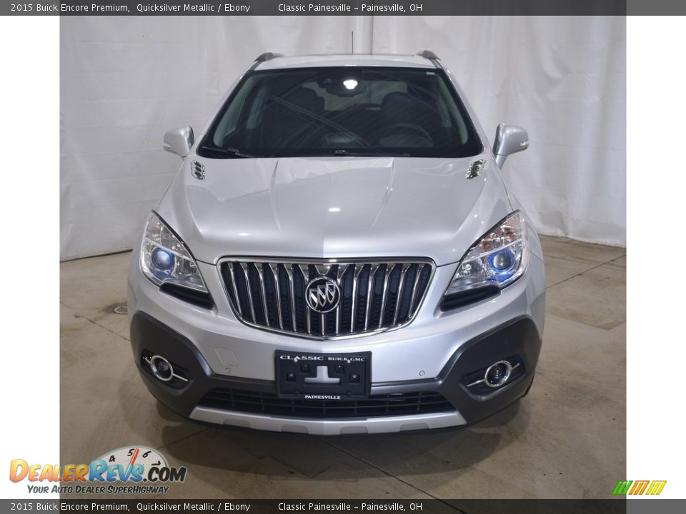 2015 Buick Encore Premium Quicksilver Metallic / Ebony Photo #4