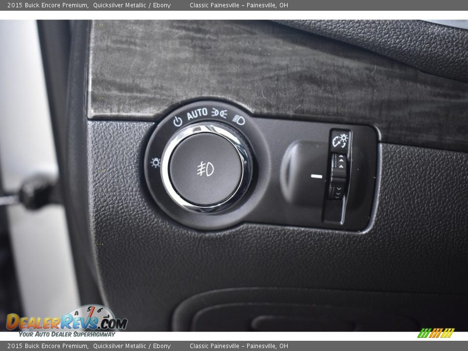 2015 Buick Encore Premium Quicksilver Metallic / Ebony Photo #13