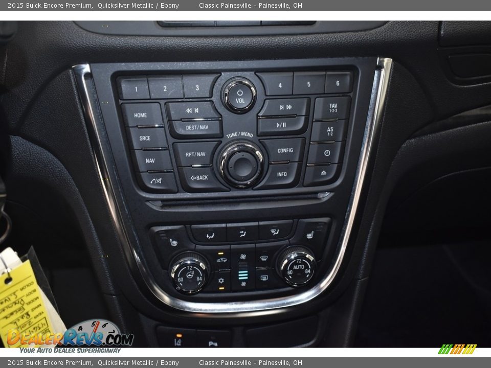 2015 Buick Encore Premium Quicksilver Metallic / Ebony Photo #16