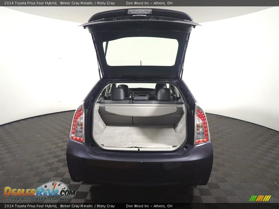 2014 Toyota Prius Four Hybrid Winter Gray Metallic / Misty Gray Photo #16
