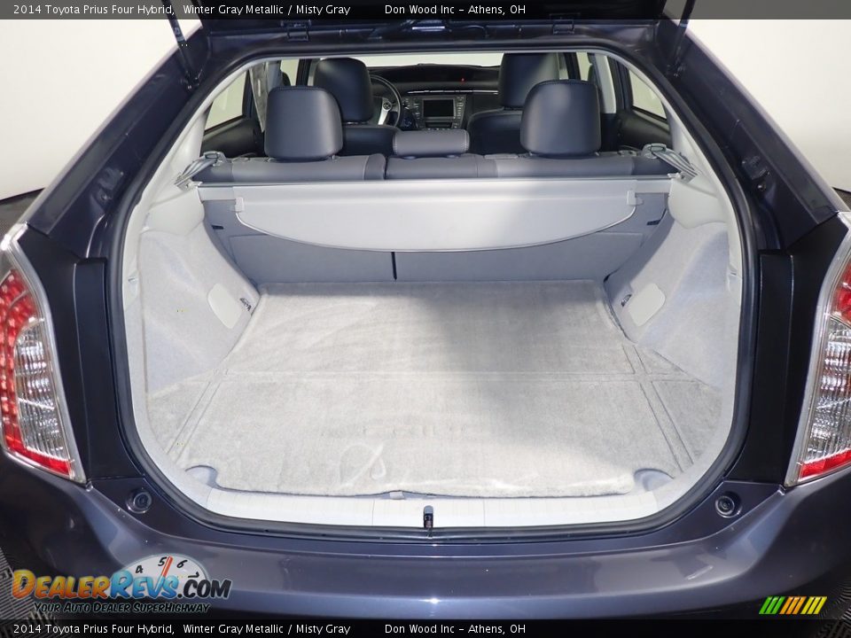 2014 Toyota Prius Four Hybrid Winter Gray Metallic / Misty Gray Photo #17