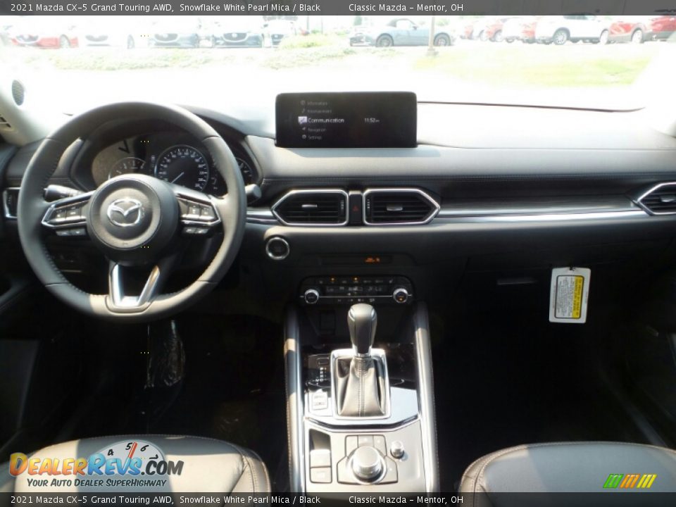 2021 Mazda CX-5 Grand Touring AWD Snowflake White Pearl Mica / Black Photo #3