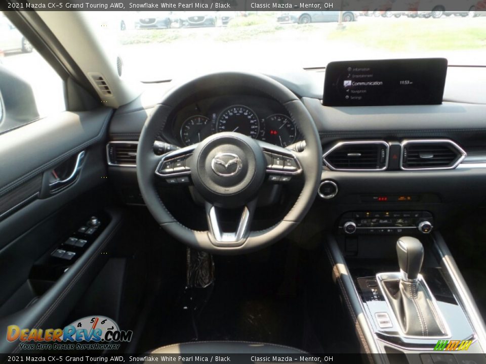 2021 Mazda CX-5 Grand Touring AWD Snowflake White Pearl Mica / Black Photo #4