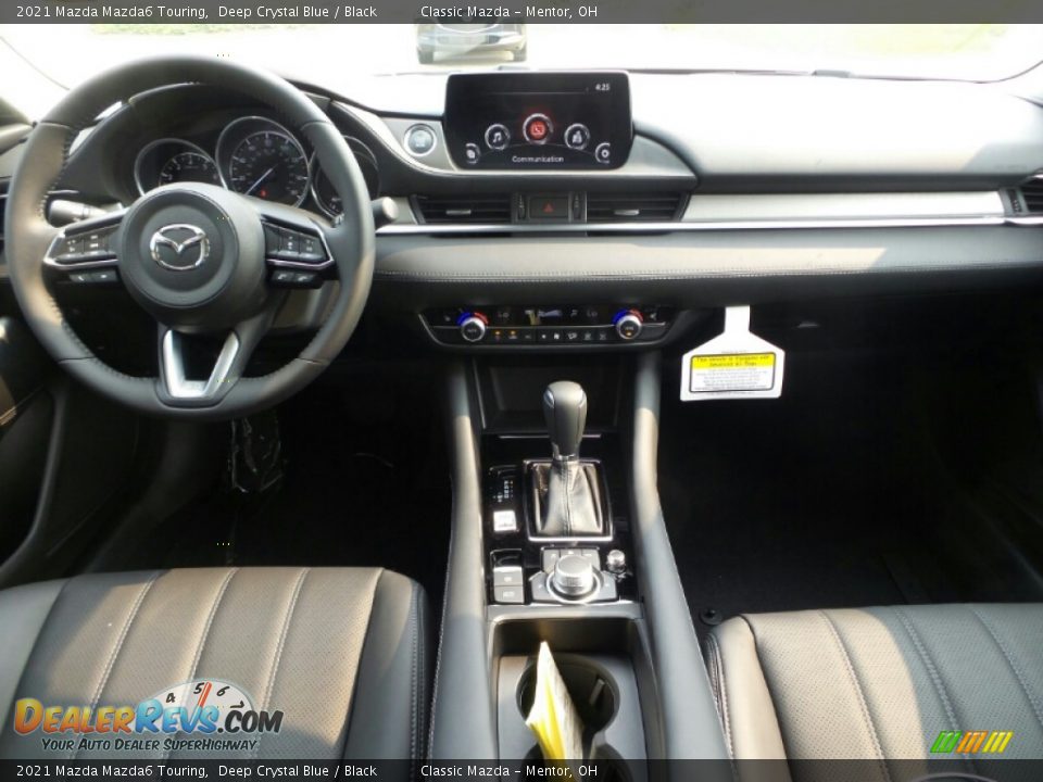 2021 Mazda Mazda6 Touring Deep Crystal Blue / Black Photo #3