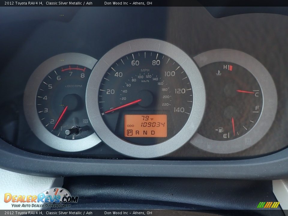 2012 Toyota RAV4 I4 Classic Silver Metallic / Ash Photo #27