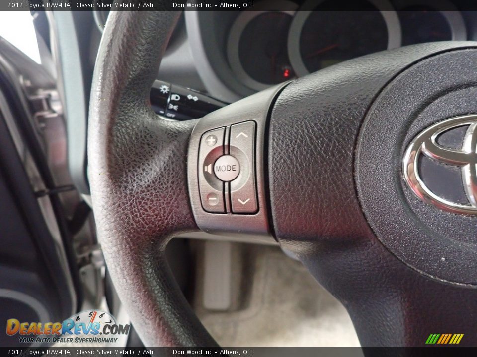 2012 Toyota RAV4 I4 Classic Silver Metallic / Ash Photo #28