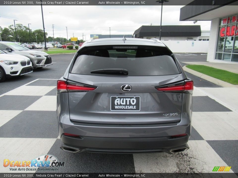 2019 Lexus NX 300 Nebula Gray Pearl / Glazed Caramel Photo #4