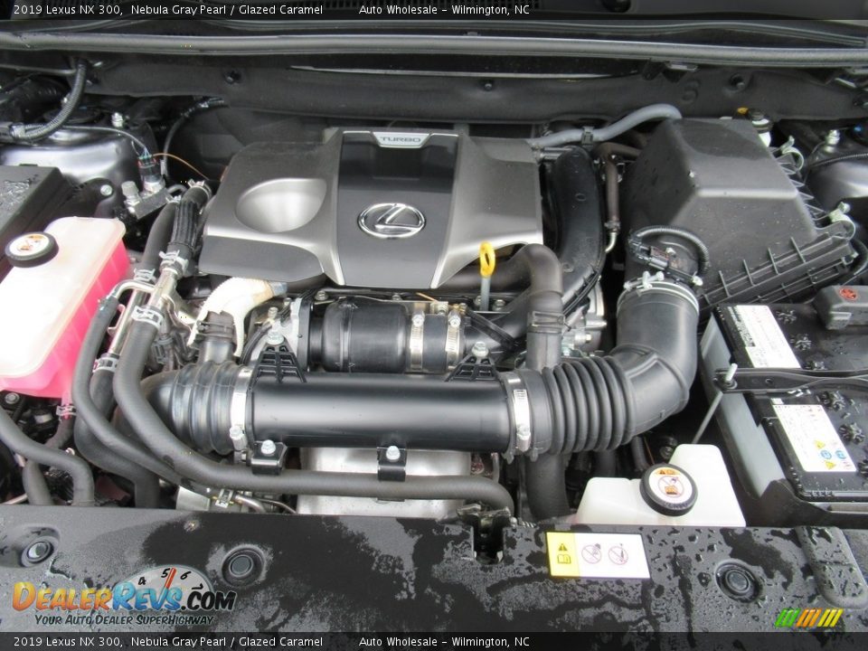 2019 Lexus NX 300 Nebula Gray Pearl / Glazed Caramel Photo #6
